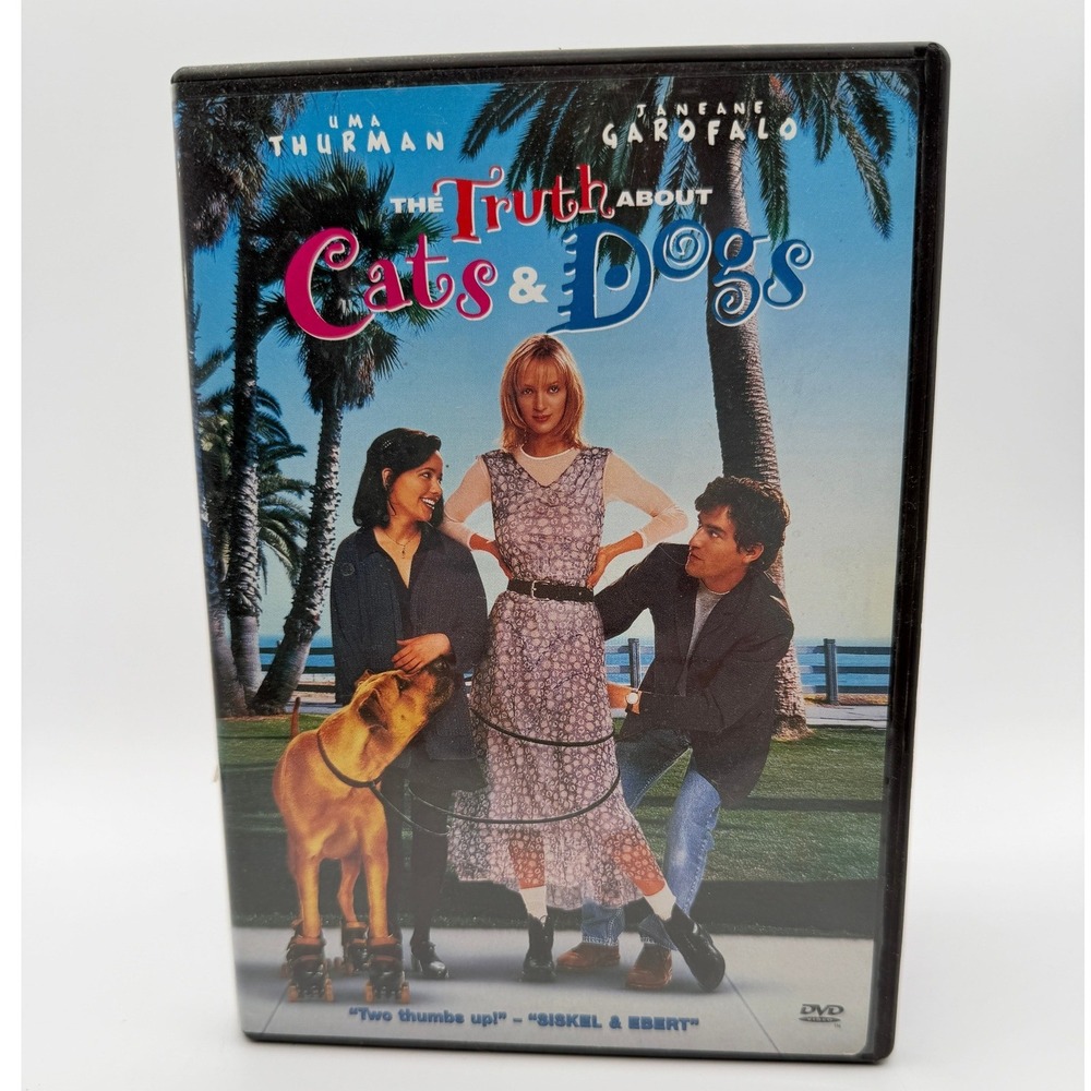 The Truth About‎ Cats & Dogs DVD 1996 Uma Thurman Janeane Garofalo Rom-Com Movie